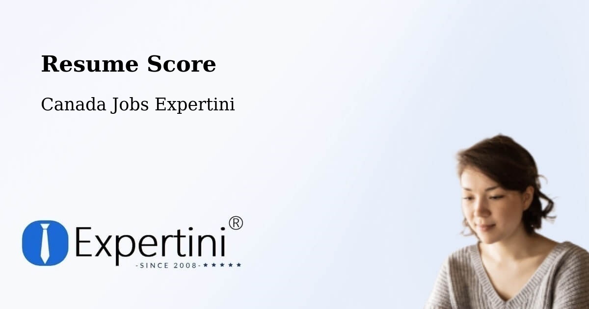Resume Score & Job Description Match Tool – Vanier - Canada Jobs Expertini